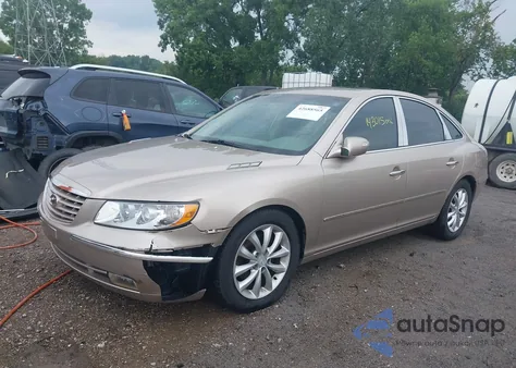 2007 Hyundai Azera Limited/Se from USA, damaged, VIN KMHFC46F37A152620